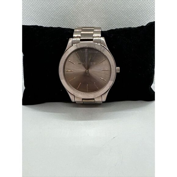 Michael Kors Slim Runway MK3418 Women\'s Stainless Steel Analog Dial Watch JNA426 main image 6